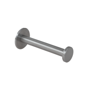 Self-adhesive or screw-mount toilet paper holder, Mod. PR1