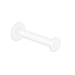 Self-adhesive or screw-mount toilet paper holder, Mod. PR1