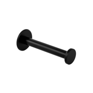 Self-adhesive or screw-mount toilet paper holder, Mod. PR1